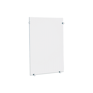 Espejo rectangular de vidrio, 360 x 480 mm