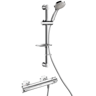 H9739KIT-Columna de ducha con grifo mezclador term. SECURITHERM