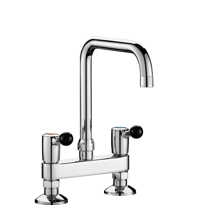 Grifo mezclador 2 orificios de repisa - 60 l/min