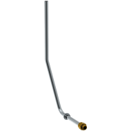 757430-Tubo de descarga para fluxores TEMPOMATIC 4 y TEMPOFLUX empotrados
