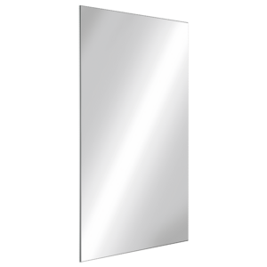 Espejo rectangular de acero inoxidable, H.1000mm