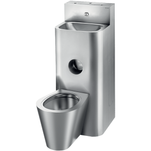 Combi KOMPACT EC/EF - Lavabo con inodoro a suelo