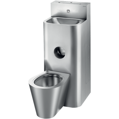 Combi KOMPACT EC/EF - Lavabo con inodoro a suelo