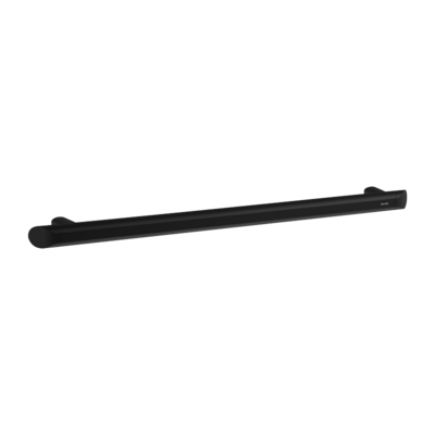 Barra de apoyo recta Be-Line® negro mate, 600 mm Ø 35