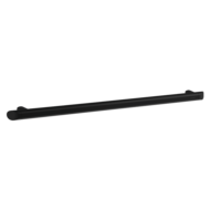 511909BK-Barra de apoyo recta Be-Line® negra mate, 900 mm Ø 35