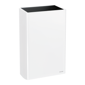 Papelera acero inoxidable rectangular mural, 20 litros