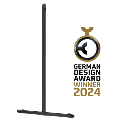 German Design Award 2024: la barra en T negra Be-Line® premiada