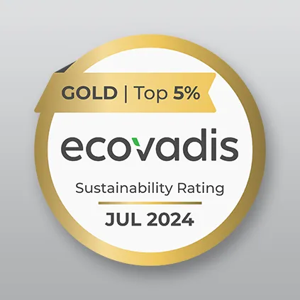 DELABIE obtiene la medalla de oro de EcoVadis