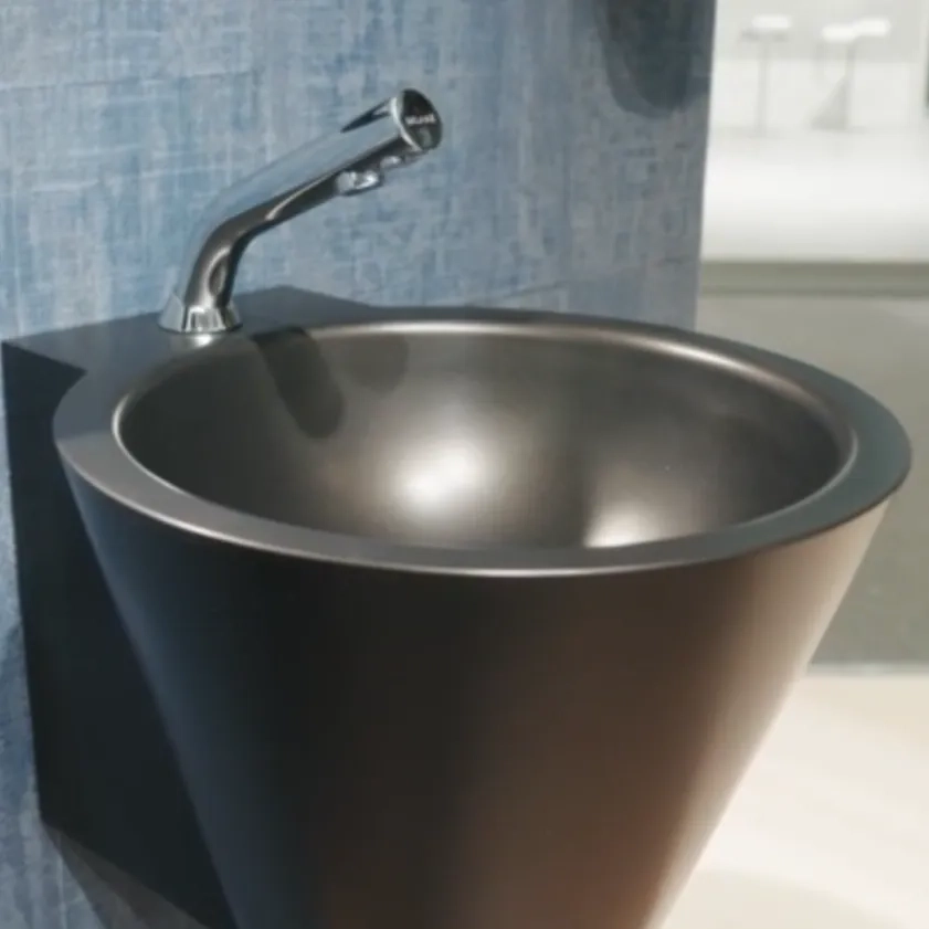 Lavabo negro mural MINI BAILA
