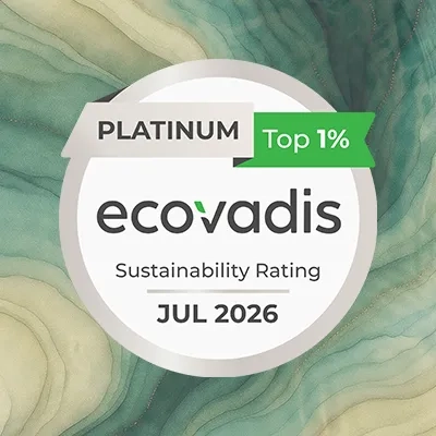 DELABIE obtiene la medalla de Platino EcoVadis y se sitúa entre el 1 % más destacado a nivel mundial