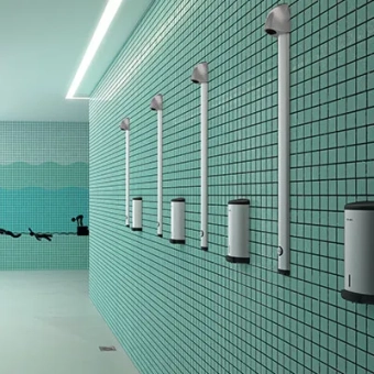 Duchas de piscina